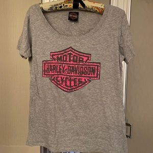 Women Harley Davidson Shirt Park City Utah